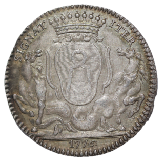 France - Jeton Mairie de Nantes, 1776, M. Gellée de Premion
