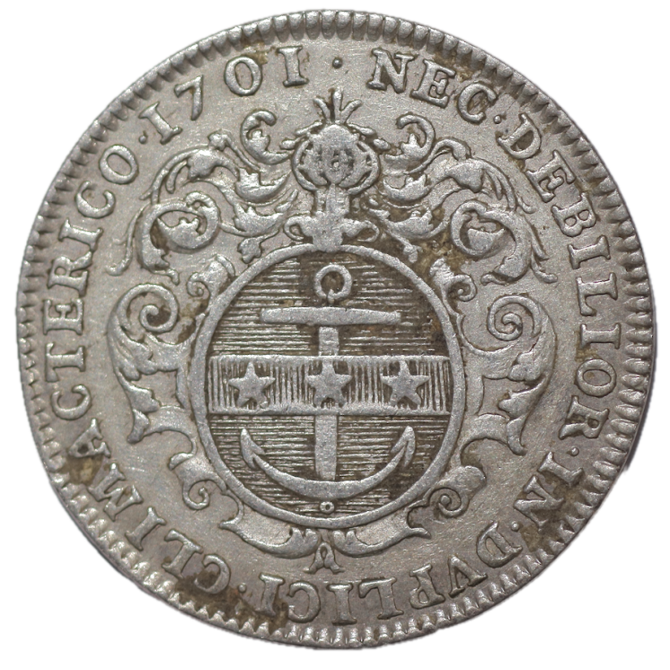 France - Jeton de François Baudot, Maire de Dijon, 1701