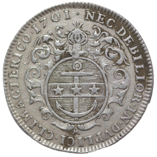 France - Jeton de François Baudot, Maire de Dijon, 1701