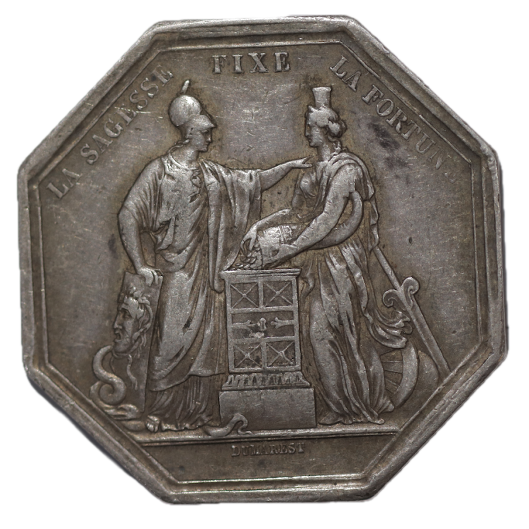 France - Jeton de la Banque de France, An VIII