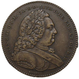 France - Jeton de l'Académie de Stanislas, 1750