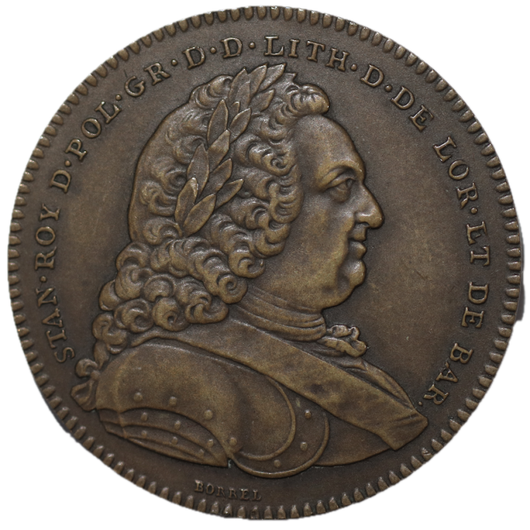 France - Jeton de l'Académie de Stanislas, 1750