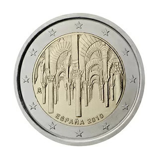 2010 - Espagne, 2 Euros centre historique de Cordoue