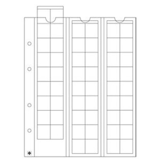 Leuchtturm - Feuilles numismatiques Optima (20mm)