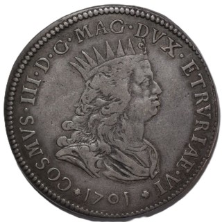 Italie - Toscane, Cosme III de Médicis (1670-1723), Tollero, 1701