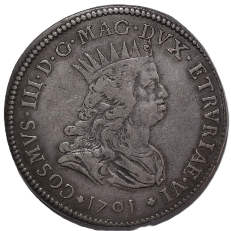 Italie - Toscane, Cosme III de Médicis (1670-1723), Tollero, 1701
