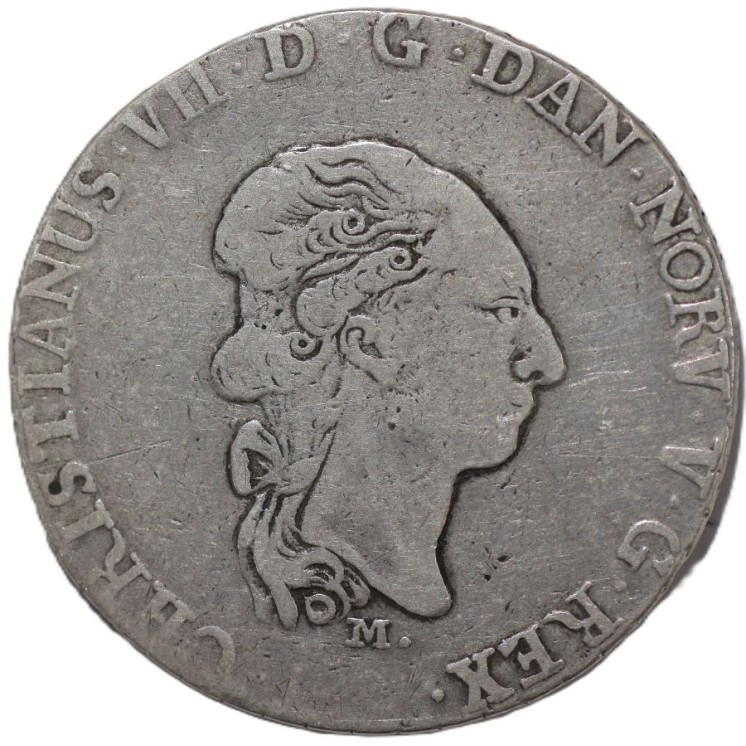 Danemark - Schleswig holstein, Christian VII (1766-1808)