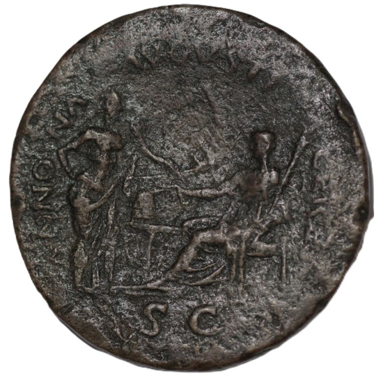 Rome - Néron (54-58), Sesterce (Cérès)