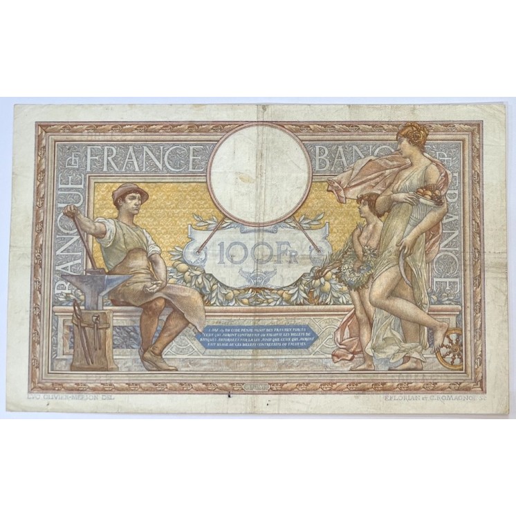 France - 100 Francs Luc Olivier Merson, BZ.14-6-1934.BZ.