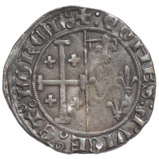France - Comté de Provence, Louis III d'Anjou (1417-1439), Sol Coronnat