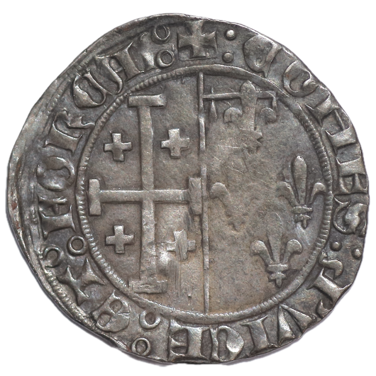 France - Comté de Provence, Louis III d'Anjou (1417-1439), Sol Coronnat