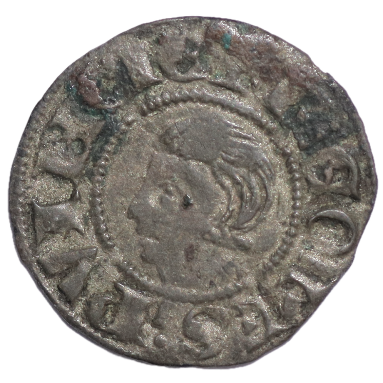 France -  Comté de Provence Charles I d'Anjou (1246-1285), Denier de Marseille