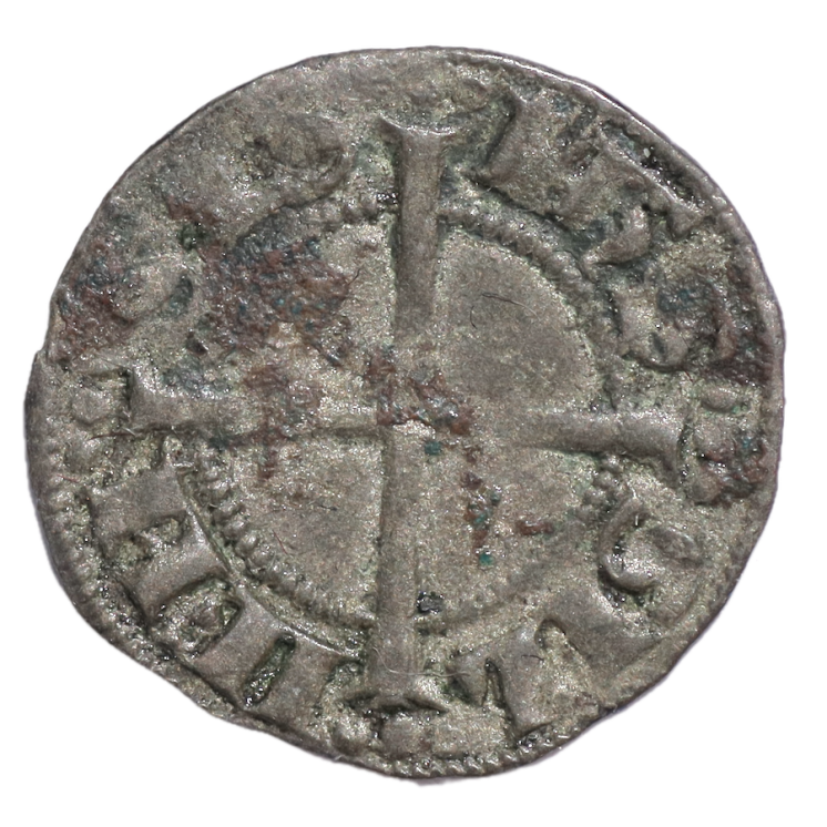 France -  Comté de Provence Charles I d'Anjou (1246-1285), Denier de Marseille