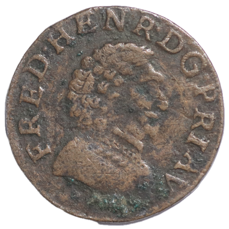 France - Principauté d'Orange, Frédéric Henri ( 1625-1647), Double Tournois