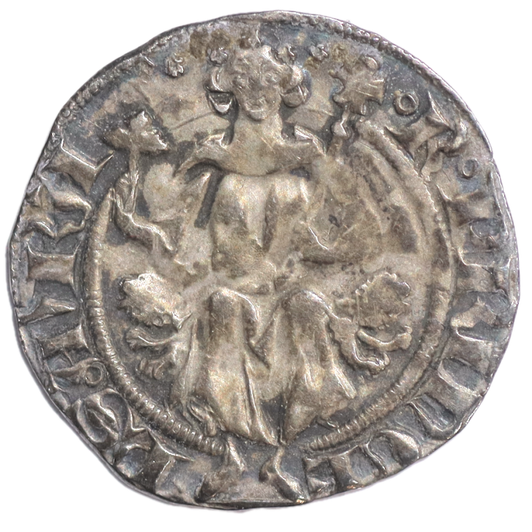 France - Principauté d'Orange, Raymon IV, 1/2 Carlin