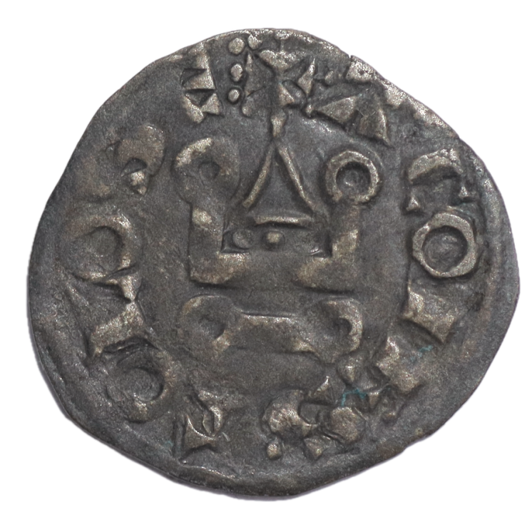 France - Marquisat de Provence, Alphonse de Poitiers (1249-1271), Denier