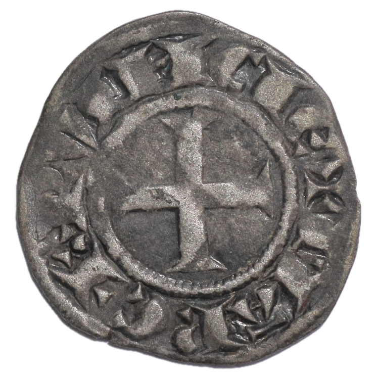 France - Marquisat de Provence, Alphonse de Poitiers (1249-1271), Denier