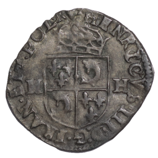 France - Henri III (1574-1589), Douzain du Dauphiné, 1589