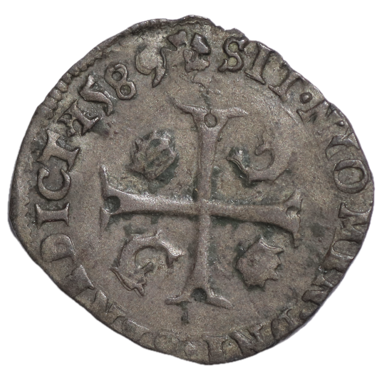 France - Henri III (1574-1589), Douzain du Dauphiné, 1589