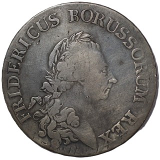 Allemagne - Prusse, 1 Thaler, 1784, A (Berlin)