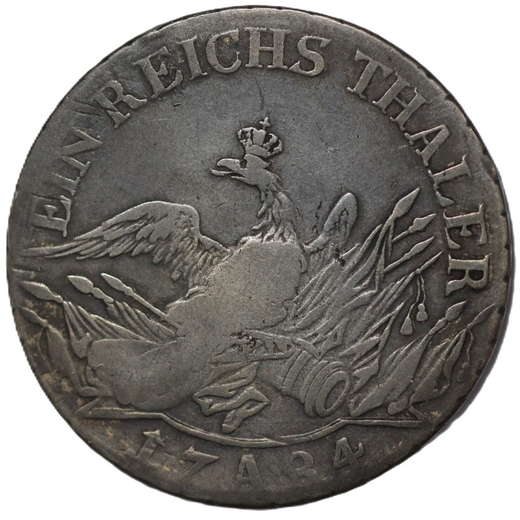 Allemagne - Prusse, 1 Thaler, 1784, A (Berlin)