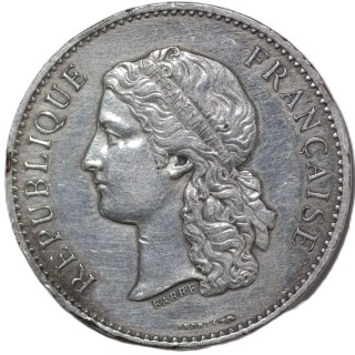 France - Jeton centenaire de 1789, Exposition Universelle Barre
