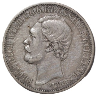 Allemagne - Frédéric Guillaume (1860-1904), Thaler, 1870, A, 50 000 Ex.