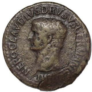 Rome - Néron Drusus, Fils de Tibère, Sesterce