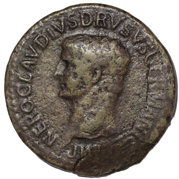 Rome - Néron Drusus, Fils de Tibère, Sesterce