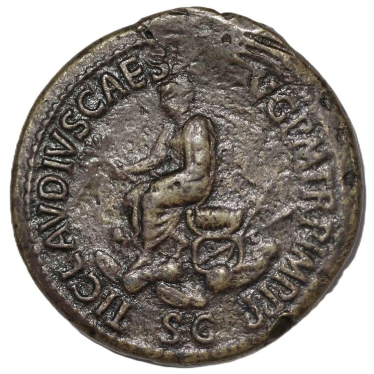Rome - Néron Drusus, Fils de Tibère, Sesterce