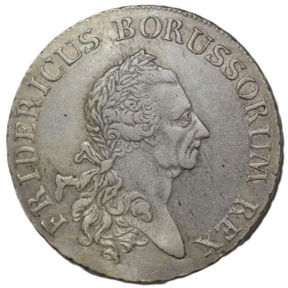 Allemagne - Prusse, Frederic II (1740-1786), Thaler, 1784, E