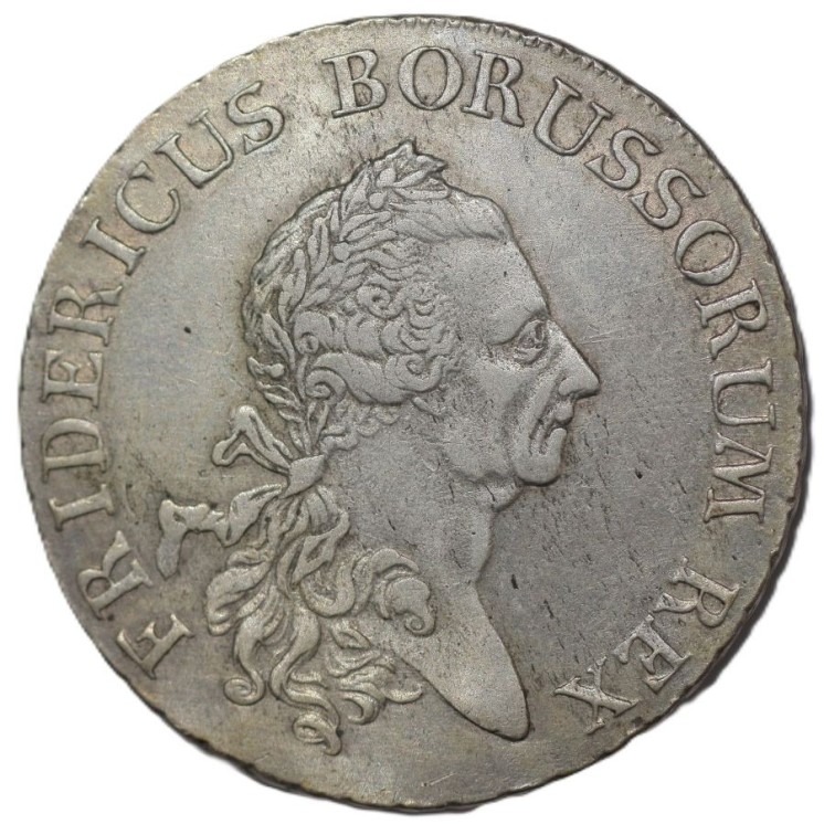 Allemagne - Prusse, Frederic II (1740-1786), Thaler, 1784, E