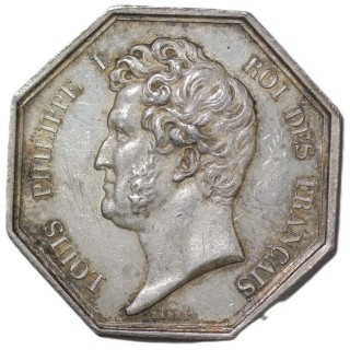 France - Jeton, 1802, Chambre de Commerce d'Amiens, Louis Philippe 1er