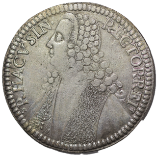 Yougoslavie - Dalhame, Raguse, 1 Thaler rectoral, 1768