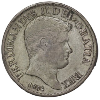 Italie- Naples et deux Siciles, Ferdinand II (1830-1859), 120 Grana, 1834