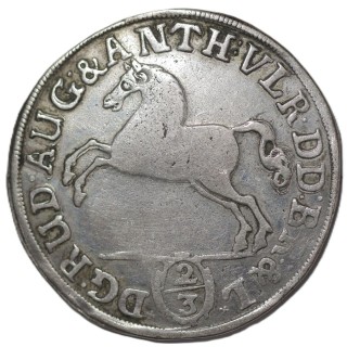 Allemagne - Brunswick XXII, Marien ou 2/3 de Thaler