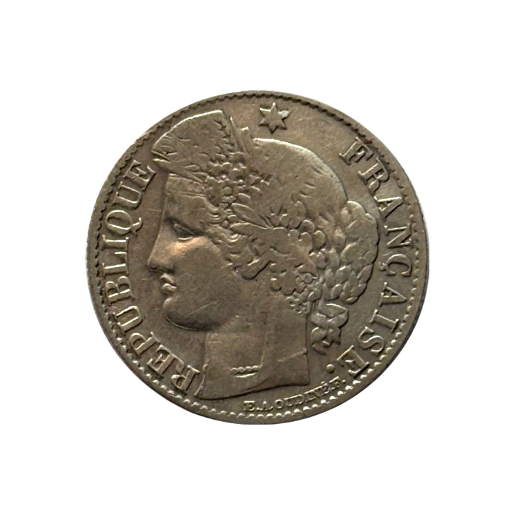 50 Centimes Cérès 1895 A IIIème République