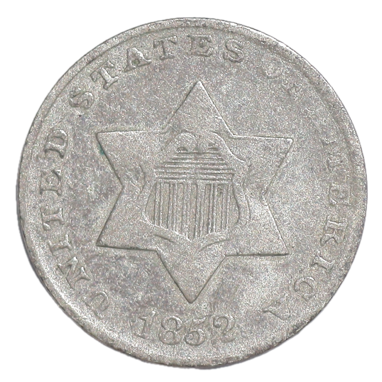 Etats-Unis - 3 cent, 1852