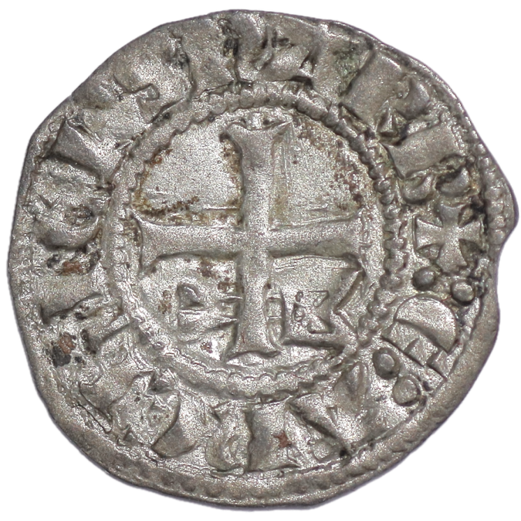 France - Languedoc, Archevêché de Narbonne, Aimeri VI et Gilles, Acelinat (1290-1311), Denier