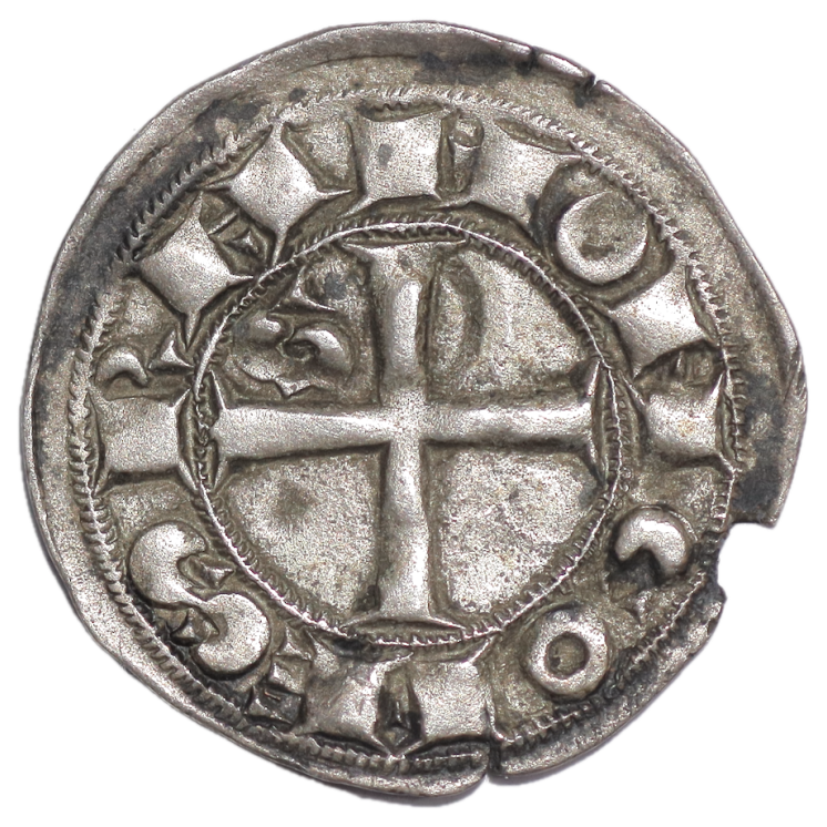 France - Languedoc, Comté de Toulouse, Raymond VII (1222-1249), Denier