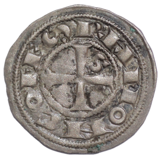 France - Languedoc, Comté de Toulouse, Raymond V (1148-1249), Denier