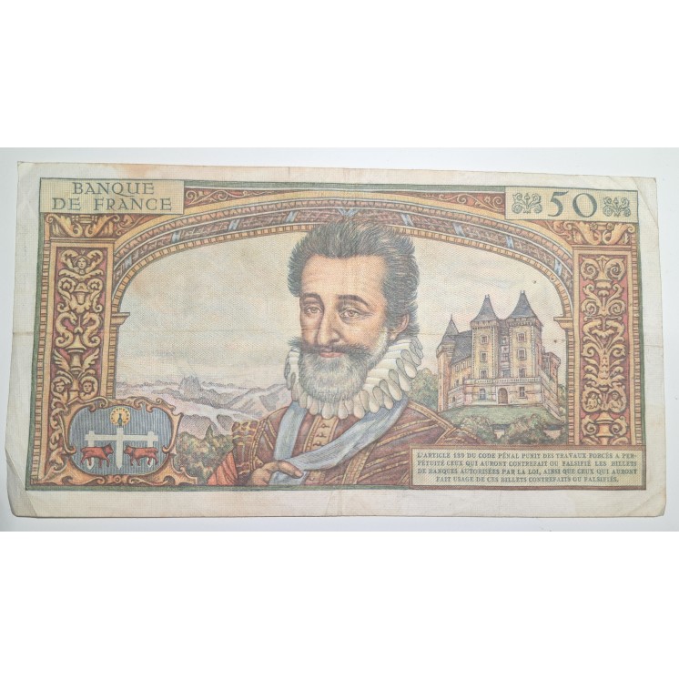 Billet de 50 NF "Henri IV", C.5-11-1959.C (B37)