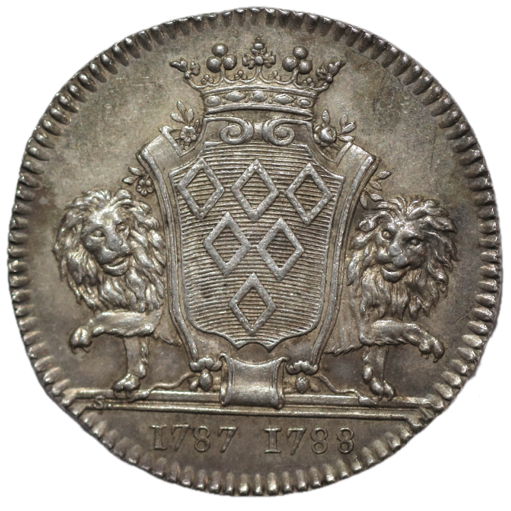 France - Jeton Mairie de Monsieur Richard de la Pervanchère (1787-1788)