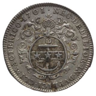 France - Jeton de François Baudot, Maire de Dijon, 1701