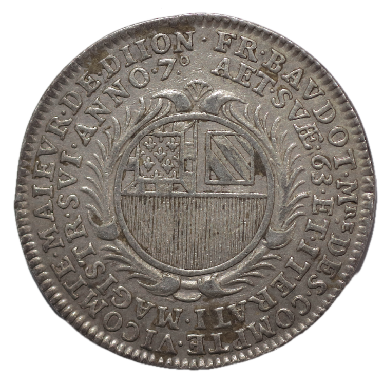 France - Jeton de François Baudot, Maire de Dijon, 1701