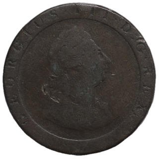 Angleterre - Georges III (1760-1820), 2 Pence, 1797