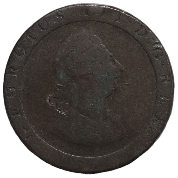 Angleterre - Georges III (1760-1820), 2 Pence, 1797