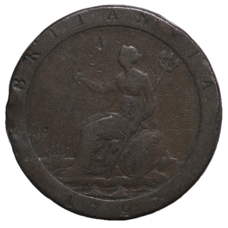 Angleterre - Georges III (1760-1820), 2 Pence, 1797