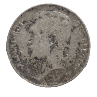 Belgique - Albert (1909-1934), 1 Franc, 1912