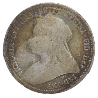 Angleterre - Victoria (1837-1901), 1 shilling, 1893